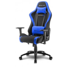 Sharkoon SKILLER SGS2 Sedia da gaming per PC Seduta imbottita Nero, Blu (SKILLER SGS2 BLACK/BLUE)