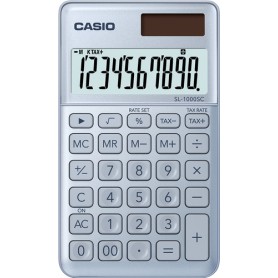 Casio SL-1000SC-BU calcolatrice Tasca Calcolatrice di base Nero (SL-1000SC-BU)
