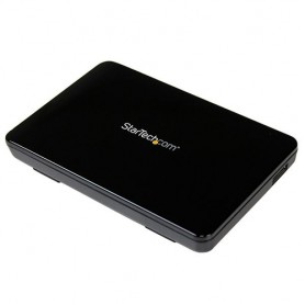StarTech.com Box esterno hard disk SATA III SSD da 2.5" USB 3.0 con UASP – HDD esterno portatile (S2510BPU33)