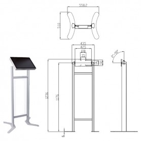 ROLINE Digital Signage Stand, Advertising (RO17.03.1251)