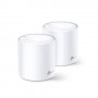 TP-LINK Deco X20 (2-pack) router wireless Gigabit Ethernet Dual-band (2.4 GHz/5 GHz) 4G Bianco (DECO X20(2-PACK))
