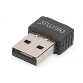 Digitus Adattatore wireless mini USB 600AC (DN-70565)