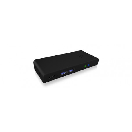 ICY BOX IB-DK2251AC replicatore di porte e docking station per notebook Cablato USB 3.2 Gen 1 (3.1 Gen 1) Type-B N (IB-DK2251AC)