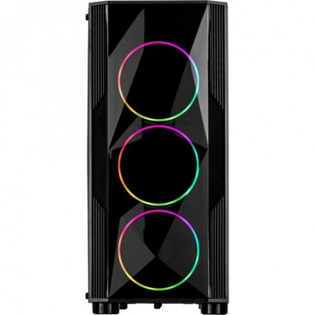Inter-Tech A-3401 Chevron Tower Nero (88881348)