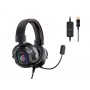 Conceptronic ATHAN02B cuffia e auricolare Cablato A Padiglione Giocare USB tipo A Nero (ATHAN02B)