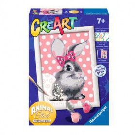 Ravensburger CreArt Cuddly Bunny Colore per kit di verniciatura in base ai numeri (28933)