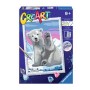 Ravensburger CreArt Pawesome Polar Bear Colore per kit di verniciatura in base ai numeri (200795)