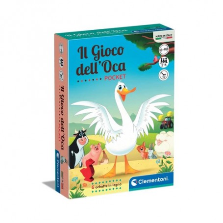 Clementoni GIOCO DELL'OCA - POCKET (16295A)