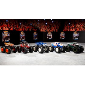 Hot Wheels Monster Trucks veicolo singolo 1:64 assortimento (FYJ44)