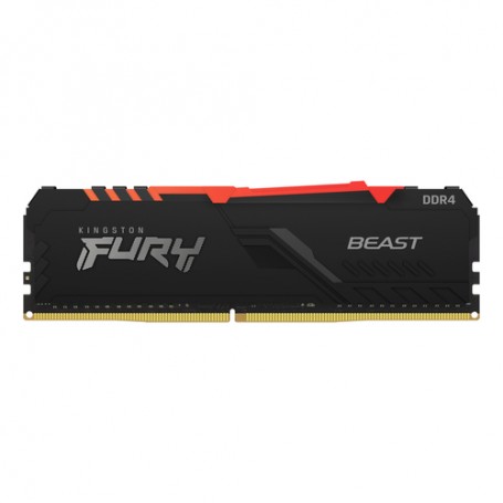 Kingston Technology FURY Beast RGB memoria 8 GB 1 x 8 GB DDR4 3600 MHz (KF436C17BBA/8)