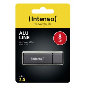 Intenso Alu Line unità flash USB 8 GB USB tipo A 2.0 Antracite (3521461)
