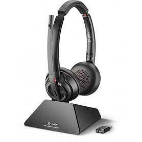 POLY W8220 Auricolare Wireless A Padiglione Ufficio Bluetooth Nero (211423-04)