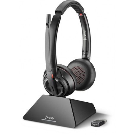 POLY W8220 Auricolare Wireless A Padiglione Ufficio Bluetooth Nero (211423-04)