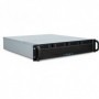 Inter-Tech 2U 2404L S-ATA Supporto Nero, Grigio (88887348)