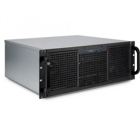 Inter-Tech 4U 40240 Supporto Nero, Grigio (88887305)