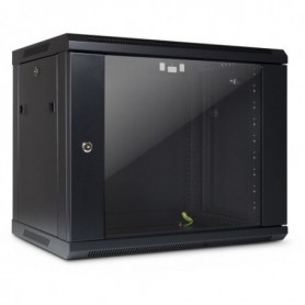 Inter-Tech SMA-6409 9U Da parete Nero (88887253)