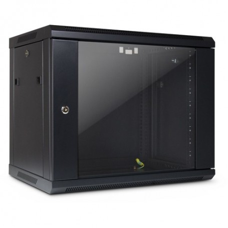Inter-Tech SMA-6409 9U Da parete Nero (88887253)