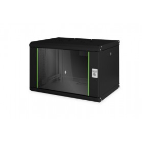 Digitus DN-19 07-U-SW rack 7U Da parete Nero (DN-19 07-U-SW)