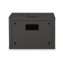 Digitus DN-19 07-U-SW rack 7U Da parete Nero (DN-19 07-U-SW)