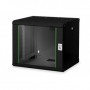 Digitus DN-19 09-U-SW rack 9U Da parete Nero (DN-19 09-U-SW)