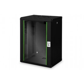 Digitus SoHo Line 16U 19" Wall Mounting Cabinet Da parete Nero (DN-19 16-U-SW)