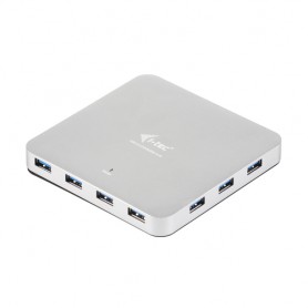 i-tec Metal U3HUBMETAL10 hub di interfaccia USB 3.2 Gen 1 (3.1 Gen 1) Type-A 5000 Mbit/s Argento (U3HUBMETAL10)
