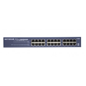 Netgear 24-port Gigabit Rack Mountable Network Switch Non gestito Blu (JGS524-200EUS)