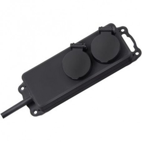 Brennenstuhl 1159930 protezione da sovraccarico Nero 2 presa(e) AC 230 V 2 m (1159930)
