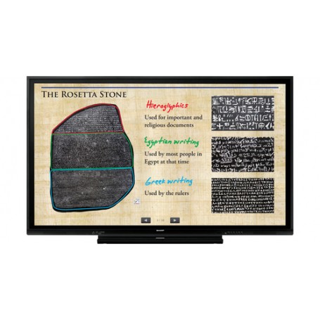 Sharp PN-75HC1 190,5 cm (75") LED 4K Ultra HD Nero Touch screen (PN-75HC1)