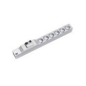 Bachmann 333.411 unità di distribuzione dell'energia (PDU) 6 presa(e) AC 1U Grigio, Argento (333.411)