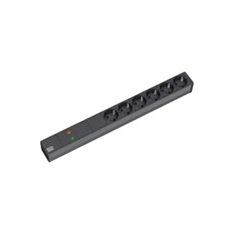 Bachmann 333.536 unità di distribuzione dell'energia (PDU) 6 presa(e) AC 1U Nero (333.536)