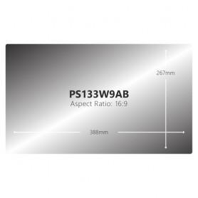 V7 Filtro protettivo per schermo anti-luce blu - 13,3 pollici (PS133W9AB)