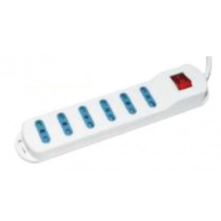 Redline RDL5921 prolunghe e multiple 1,5 m 6 presa(e) AC Interno Nero (RDL5921)