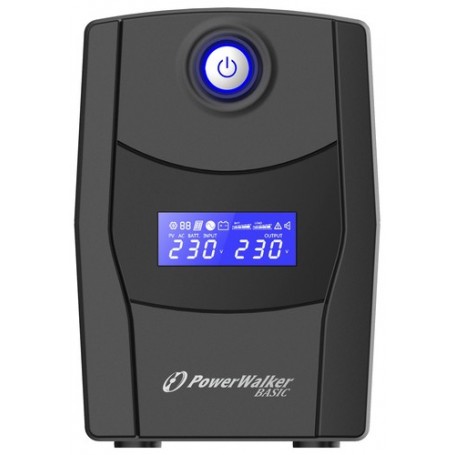 PowerWalker VI 800 STL A linea interattiva 0,8 kVA 480 W 2 presa(e) AC (10121073)