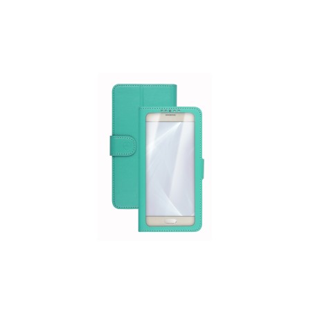 Celly Unica View custodia per cellulare 12,7 cm (5") Custodia a libro Turchese (UNICAVIEWXLTF)