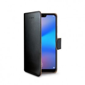 Celly WALLY744 custodia per cellulare 14,8 cm (5.84") Custodia a borsellino Nero (WALLY744)