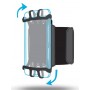 Mobilis ARM BAND 4-6IN . custodia per cellulare 15,2 cm (6") Fascia da braccio Nero (030003)