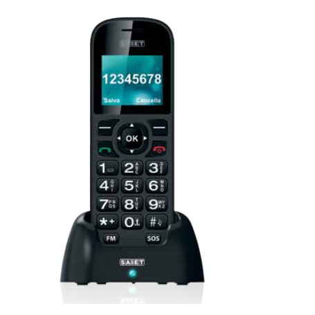 Saiet COMODO 4,57 cm (1.8") 75 g Nero (13500919)