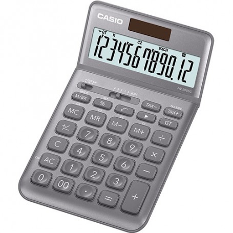 Casio CS-JW-200SC-GY calcolatrice Desktop Calcolatrice di base Grigio (JW-200SC-GY)