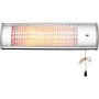 Qlima EBH112 stufetta elettrica Interno e esterno Grigio Riscaldatore di ambienti elettrico alogeno (EBH112)