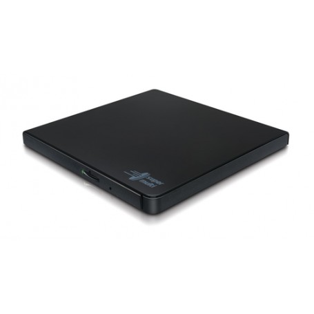 Hitachi-LG Slim Portable DVD-Writer lettore di disco ottico DVD±RW Nero (GP57EB40.AUAE10B)