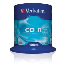 Verbatim CD-R Extra Protection 700 MB 100 pz (43411)