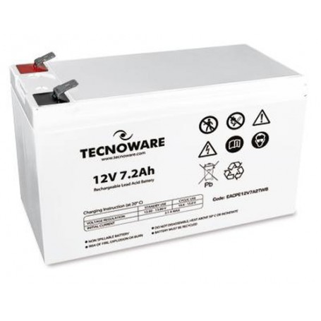 Tecnoware 7.2Ah Lead Acid Acido piombo (VRLA) 12 V (EACPE12V7A2TWB)
