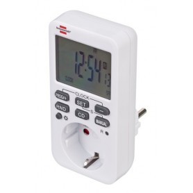 Brennenstuhl 1506320 timer elettrico Bianco Timer settimanale (1506320)