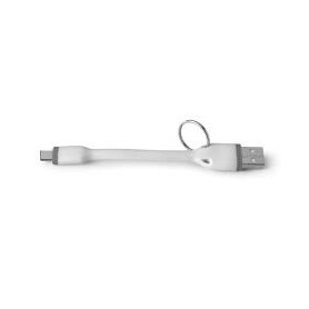 Celly USBTYPECKEYWH cavo USB 0,12 m USB 2.0 USB A USB C Bianco (USBTYPECKEYWH)