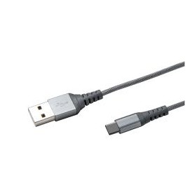 Celly USBTYPECNYLSV cavo USB 1 m USB A USB C Argento (USBTYPECNYLSV)