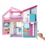 Barbie Casa di Malibu, Playset Richiudibile su Due Piani con Accessori, Giocattolo per Bambini 3+ Anni, FXG57 (FXG57)