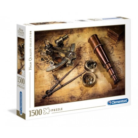 Clementoni Course to the Treasure Puzzle di contorno 1500 pz (31808)