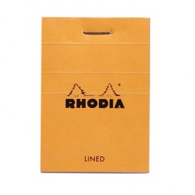 Rhodia Head stapled pad N°10 quaderno per scrivere 80 fogli Arancione (10600C)
