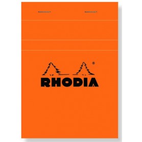 Rhodia 01320001 quaderno per scrivere A6 160 fogli Arancione (13200C)